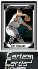 Jerry Don Gleaton 1991 Leaf #135  Detroit Tigers TTM/IP Signed Autographed