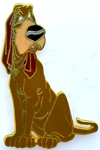 2001 - Prendedor de intercambio Disney - Confianza el sabueso de Lady and the Tramp - Imagen 1 de 2