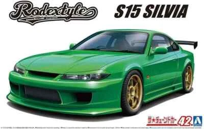 Aoshima 06148 Rodextyle Nissan S15 Silvia '99 Kit Montaggio 1/24 - Immagine 1 di 2