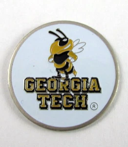 Marca de bola de golf universitaria de 5 NCAA marca de bola marca de bola Georgia Tech Bee - Imagen 1 de 1