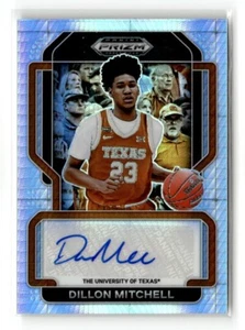 2022-23 Prizm Draft Picks Freshman Signatures Dillon Mitchell #FS-DMI Hyper  - Bild 1 von 2