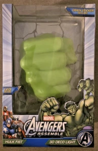 New Hulk Right Fist 3D Deco Light Hulk Hand Wall Night LED Lamp Kids Avengers - Picture 1 of 9