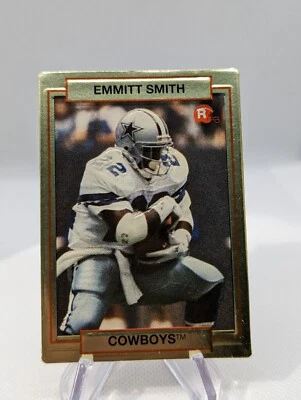 1990 Action Packed Rookie/Update #34 Emmitt Smith - Image 1 of 2