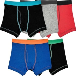 Trimfit Boys Assorted Tagless Boxer Briefs, 5-Pack, Medium (6-8) - Picture 1 of 1