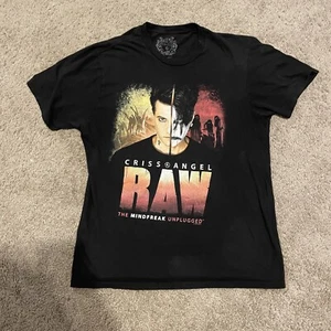 Camiseta Criss Angel RAW 2019 Tour Mindfreak Unplugged Para Hombre Mediana - Imagen 1 de 6