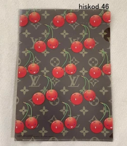LOUIS VUITTON Takashi Murakami Collaboration Monogram Cherry Clear File Japan - Picture 1 of 4