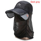 1Pc Outdoor Hat Sunscreen Shade Sport Golf Hat Anti-Mosquito Neck Fishing Ca^Ds