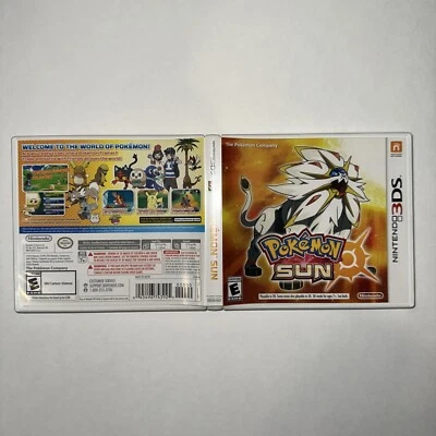 Pokémon Sun (Nintendo 3DS, 2016) FREE AND FAST SHIPPING USED & WORKS TESTED - Image 1 of 4
