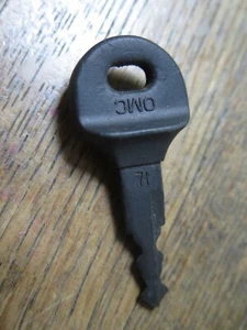 Llave de encendido OMC Johnson Evinrude OEM serie #71 BONITA BONITA - Imagen 1 de 3