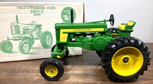 Ertl John Deere 720 Hi-Crop Traktor Zweizylinder Club Neu in OVP 1990 1/16 Nr. 5610TA - Bild 1 von 17