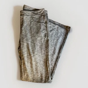 Athleta Damen Bettona Flared Leg Pull On Yoga Hose Größe M Grau Space Dye - Bild 1 von 5