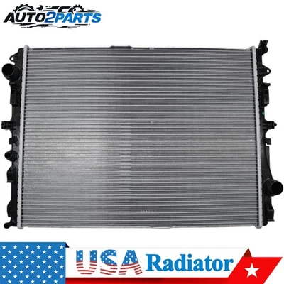 Aluminum Radiator For Mercedes-Benz S550 S63 Amg 2014 2015 2016 2017 4.7L Foto 1 de 4