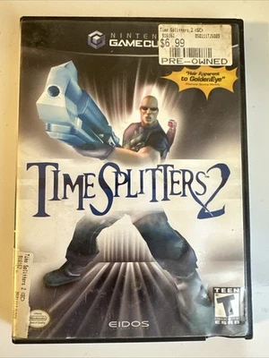 TimeSplitters 2 (Nintendo GameCube, 2002) No Manual - Image 1 of 4