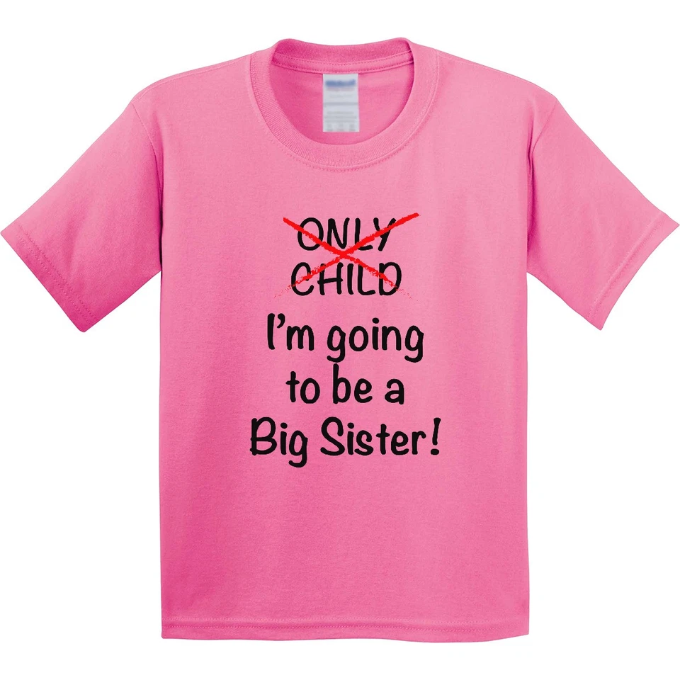 Inktastic I'm Going To Be A Big Sister! Linda camiseta juvenil solo niño caduca Foto 1 de 1