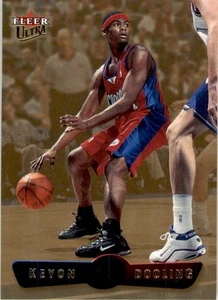 2001 Ultra Gold Medallion #128 Keyon Dooling Los Angeles Clippers - Picture 1 of 2