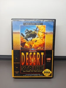 Desert Strike: Return to the Gulf (Sega Genesis, 1992) CIB W/ MANUAL! - Picture 1 of 4
