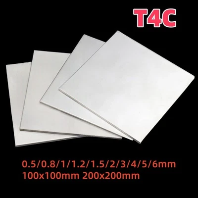 TC4 Titanblech Rein Titanplatte Dicke 0.1mm Bis 30mm Titanmetallplatte 100/200mm - Bild 1 von 3