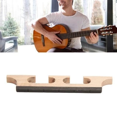 Banjo Bridge Maple Sturdy Lightweight Stable Clear Voice Transmission Wooden HEE - Image 1 of 4
