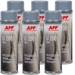 UBS 6 x 500ml Spray Grau Gravex Schutz Steinschlagschutz Unterbodenschutz APP - Bild 1 von 1