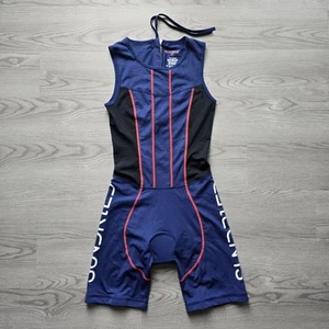Sundried Cycling Kit Womens Large Triathlon Tri Suit Padded Skinsuit Sleeveless - Picture 1 of 12