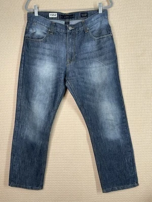 Мужские узкие прямые джинсы PD & C с синими джинсовыми карманами размер 34x30 - Изображение 1 из 4