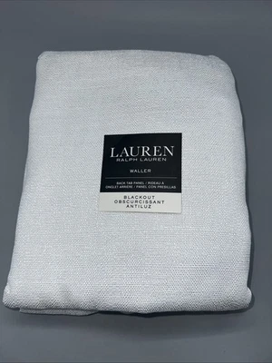 Lauren Ralph Lauren Waller Blackout lengüeta trasera/vara bolsillo copo de nieve blanco 52x108 Foto 1 de 4