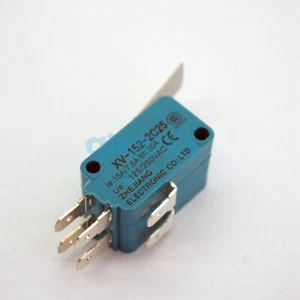(5) XV-152-2C25 SPDT NO+NC Microinterruptor Básico Palanca Recta Tipo Perno Terminal # - Imagen 1 de 4
