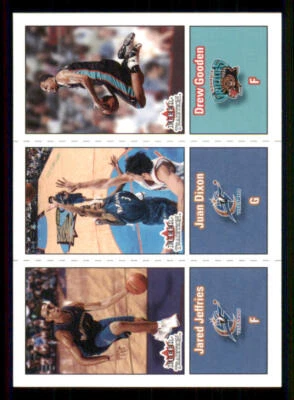 2002-03 Fleer Tradition #299 Jared Jeffries RC/Juan Dixon RC/Drew Gooden RC - Image 1 of 2
