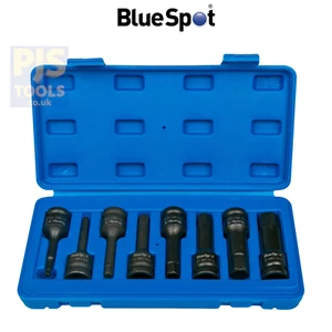 Blue spot tools 01508 5-19mm 1/2" square drive allen hexagon impact socket set - Picture 1 of 1
