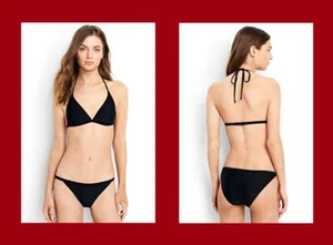 Lands' End ~ Low Waist Women's Triangle Top Bikini Set $78 NIP - Picture 1 of 1