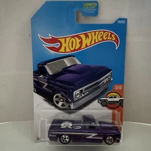 2017 Hot Wheels 67 Chevy C10 Purple Hw Hot Trucks New Sealed - Picture 1 of 3