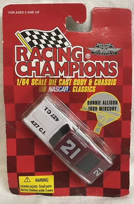 1969 Mercury NASCAR #21 DonnieAllison Stock Car embalagem original vintage 1997 - Imagem 1 de 2