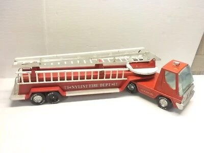 VTG Nylint Fire Dept No.6 Firetruck 30'' Metal Pressed-Steel USA 1970's - Image 1 of 4