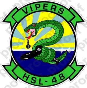 AUFKLEBER USN HSL 48 VIPERS - Bild 1 von 1