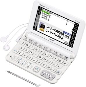 Casio Computer Electronic Dictionary EX-word XD-K9800 English Enhancement/White