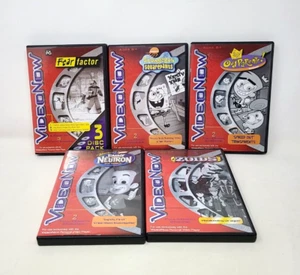 Video Now Fear Factory Jimmy Neutron Spongebob Zoids Odd Parents Lot of 5 - Picture 1 of 7