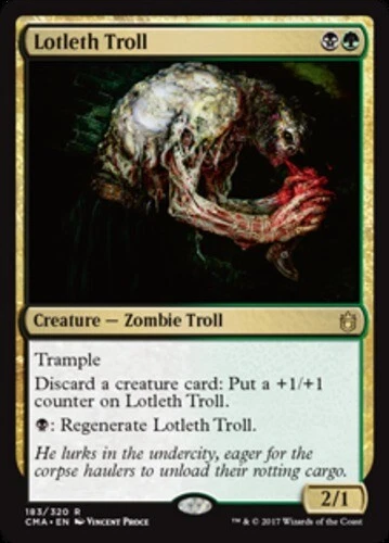 Lotleth Troll ~ Moderately Played Commander Anthology MTG Magic UltimateMTG Mult - Image 1 of 1