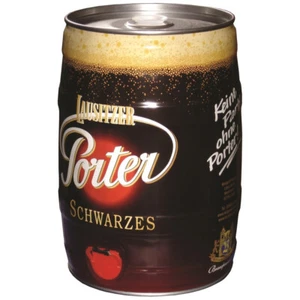 Lausitzer Porter Schwarzes Fass 5 Liter - Bild 1 von 1