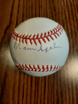 Warren Spahn Signed Auto ONL Baseball PSA/DNA Certified Autograph - Image 1 of 3