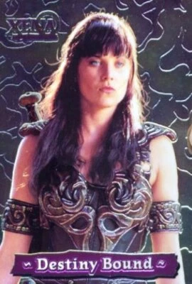 SEASON SERIES 3 - DESTINY BOUND DOUBLE SIDED INSERT CARD - XENA & ARES #2 - Image 1 of 2