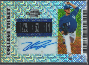 2019 Panini Contenders Optic Draft Picks Auto Mojo #15 Zack Thompson Auto /15