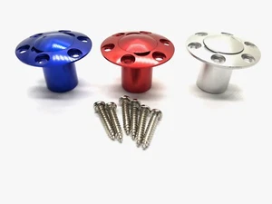 1 Stück Rot/Grau/Blau Aluminium Tankpunktdeckel für RC Flugzeug & Boot (US-VERKÄUFER/VERSAND) - Bild 1 von 11