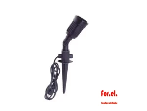 ILLUMIPLAST PUNTALE DA GIARDINO CON ANELLO DI SILICONE PAR38 400554 100W IP44 - Imagen 1 de 1