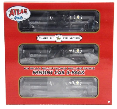 HO Scale Atlas 20006889 Owensboro Grain Trinity 25,500-Gallon Tank Car 3-pack - Image 1 of 3