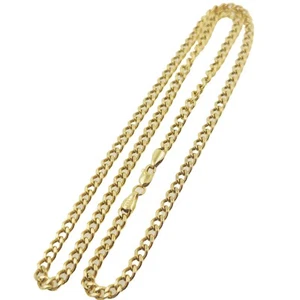Kette 585 Gold 14 Kt Gelbgold Panzerkette 47 cm Damen Wert 990,- - Bild 1 von 6