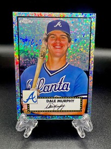 Dale Murphy 2021 Topps - Mini-Diamond Platinum 70th Anniversary Refractor 20/70