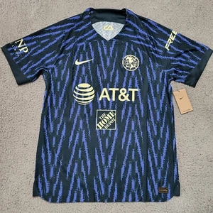Nike Club America Vapor Match ADV Away Soccer Jersey 22/23 Size Large DJ7638-455 - Picture 1 of 7