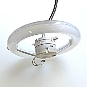 TCP L13T9N5041K 13W T9 Circline LED Ceiling Lamp & TCP 4001 Ceiling Pan Adapter - Picture 1 of 5