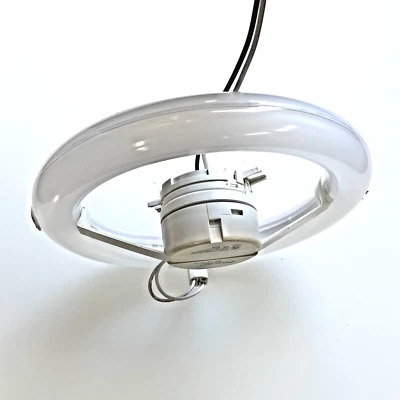 TCP L13T9N5041K 13W T9 Circline LED Ceiling Lamp & TCP 4001 Ceiling Pan Adapter - Image 1 of 4