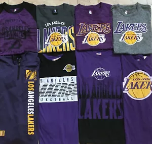 Los Angeles Lakers Boys Long & Short Sleeve T-shirts Official NBA Sizes 4-16 NWT - Picture 1 of 51